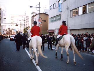 優勝パレード